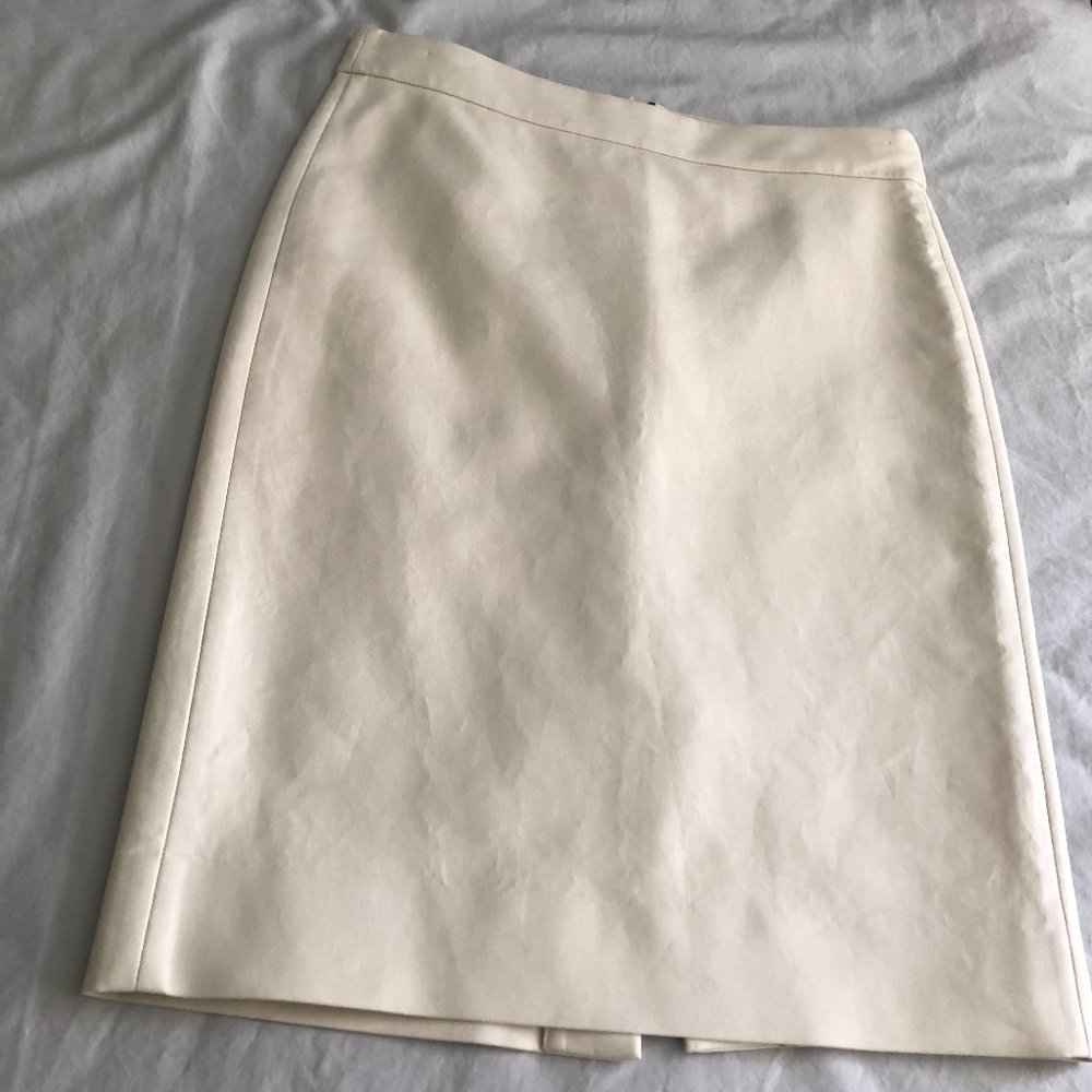 J. Crew Double Serge Cotton No.2 Pencil Skirt